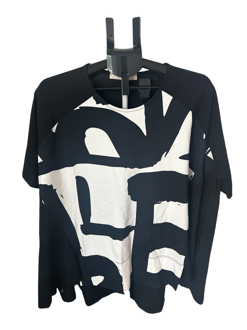 Urban by Alembika Women's Marker Print Tunic Small Abstract Lagenlook Oversized